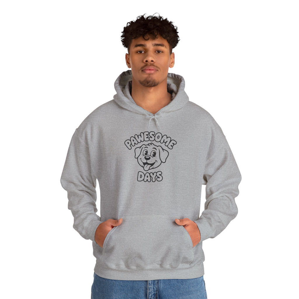 Pawesome Days Hoodie – Cute Dog Graphic Pullover