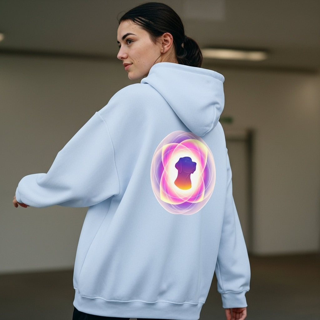 Dog Lover Hoodie — "Dogs Are Angels With Cute Paws" Graphic Sweatshirt