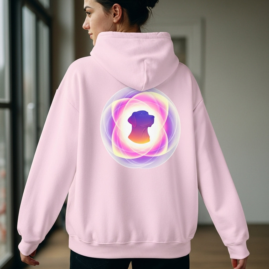 Dog Lover Hoodie — "Dogs Are Angels With Cute Paws" Graphic Sweatshirt