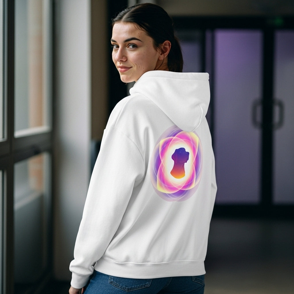 Dog Lover Hoodie — "Dogs Are Angels With Cute Paws" Graphic Sweatshirt