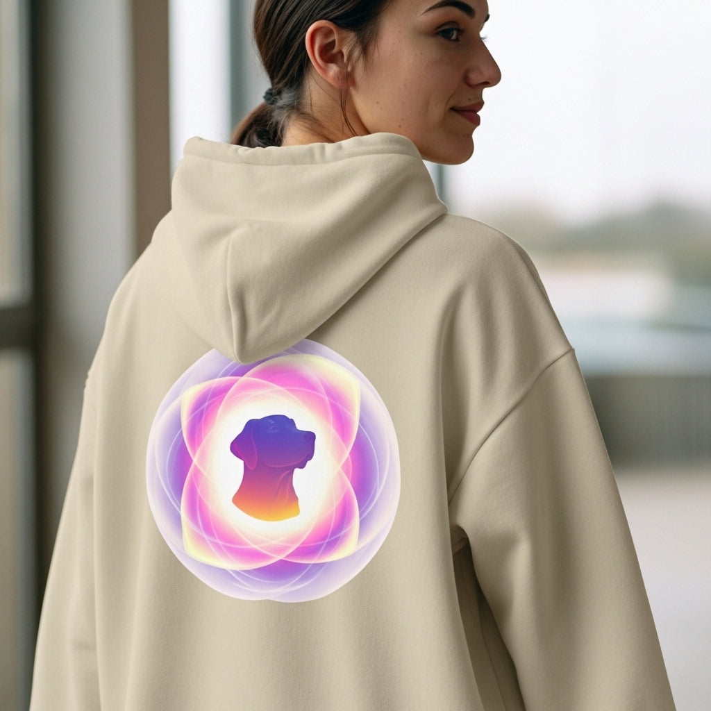 Dog Lover Hoodie — "Dogs Are Angels With Cute Paws" Graphic Sweatshirt