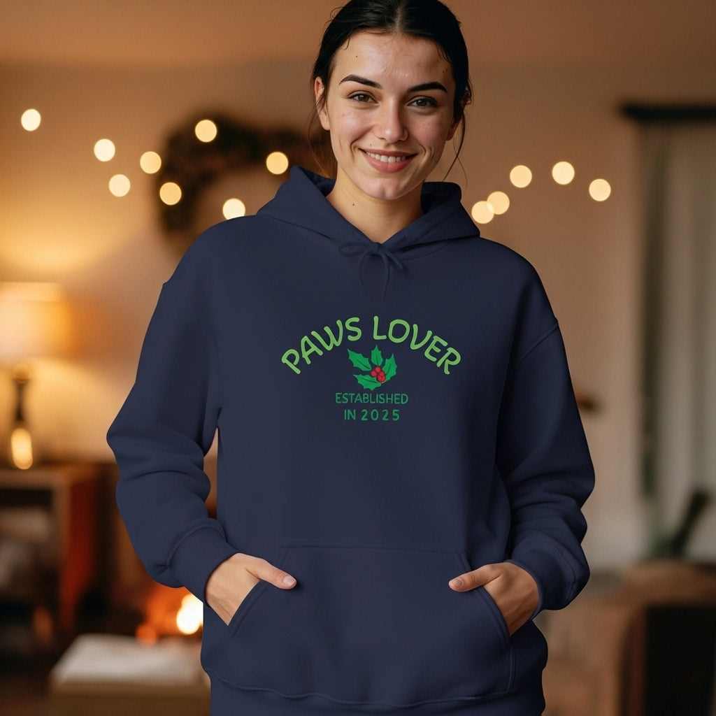 Paws Lover Hoodie — Cute Paw Print "Paws Lover" Graphic Sweatshirt